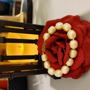 Classic Monet Potato Pearl Bracelet Gift Boxed Mother's Day